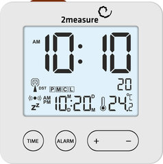 Электронный термометр - часы 2measure 170609 цена и информация |  Метеорологические станции, термометры | hansapost.ee