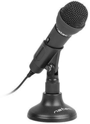 NATEC NMI-0776 Natec Microphone Adder Bl цена и информация | Mikrofonid | hansapost.ee