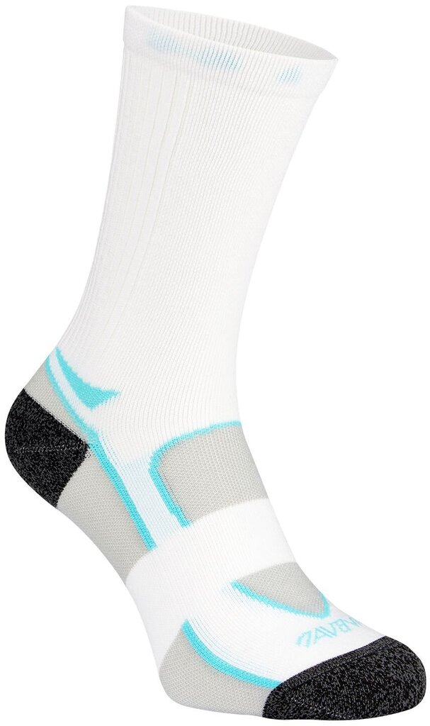 Naiste spordisokid Avento, 2 tk, white/blue цена и информация | Sokid naistele | hansapost.ee