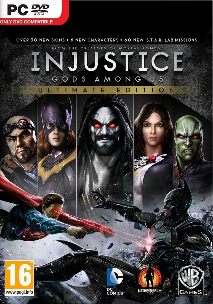 Arvutimäng Injustice: Gods Among Us Ultimate Edition цена и информация | Konsooli- ja arvutimängud | hansapost.ee