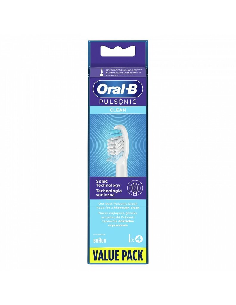 Oral-B Pulsonic Clean SR32-4 price and information | Elektriliste hambaharjade otsikud | hansapost.ee