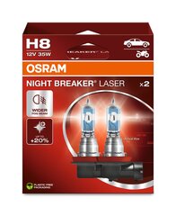 Автомобильная лампа Osram 64212NL H8 12V 35Вт цена и информация | Автомобильные лампочки | hansapost.ee