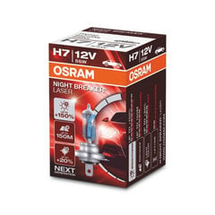 Автомобильная лампа Osram 64210NL H7 12В, 55Вт цена и информация | Автомобильная ксеноновая лампа D2R 6000К (Китай) | hansapost.ee