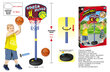 Korvpalli komplekt AOJIE AJ3084BK: korvpalli alus + pall + pump hind ja info | Ranna- ja õuemänguasjad | hansapost.ee