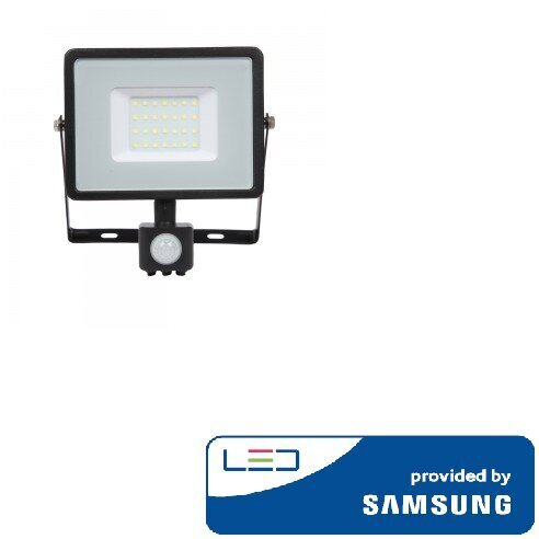 LED-prožektor V-tac, 6400K, 30W цена и информация | Aiavalgustid ja õuevalgustid | hansapost.ee