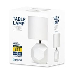 Platinet настольная лампа PTL20218W 25W, белый цена и информация | Настольная лампа | hansapost.ee