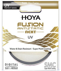 Hoya filter UV Fusion Antistatic Next 49mm hind ja info | Fotoaparaatide filtrid | hansapost.ee