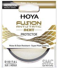 Hoya фильтр Fusion Antistatic Next Protector 55mm цена и информация | Фильтры для объективов | hansapost.ee