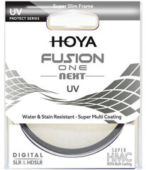 Hoya фильтр UV Fusion One Next 49 мм цена и информация | Фильтры для объективов | hansapost.ee