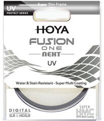Hoya filter UV Fusion One Next 52mm hind ja info | Hoya Mobiiltelefonid, fotokaamerad, nutiseadmed | hansapost.ee