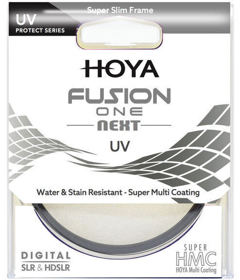 Hoya filter UV Fusion One Next 62mm hind ja info | Fotoaparaatide filtrid | hansapost.ee