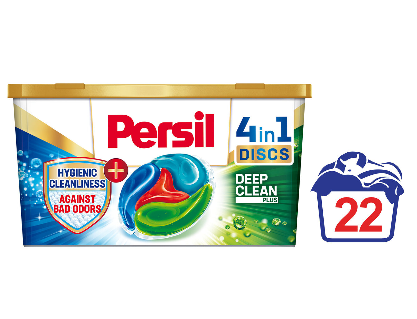 Pesukapslid Persil DISCS Malodor Color, 22 pesukorda цена и информация | Pesuvahendid | hansapost.ee