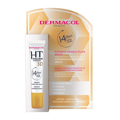 Dermacol 3D Hyaluron Therapy Intensive Wrinkle-Filler Serum näoseerum 12 ml цена и информация | Näoõlid, ampullid ja seerumid | hansapost.ee