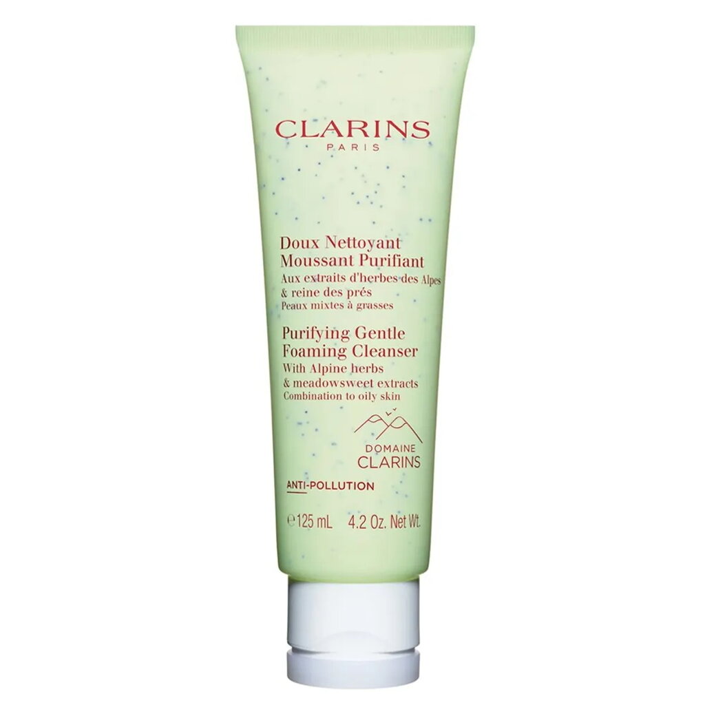 Puhastav näopesuvahend rasusele nahale Clarins Purifying 125 ml цена и информация | Näopuhastusvahendid | hansapost.ee