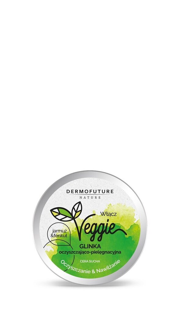 Dermofuture VEGGIE puhastav savimask lehtkapsa ja apteegitilliga 150ml цена и информация | Näopuhastusvahendid | hansapost.ee