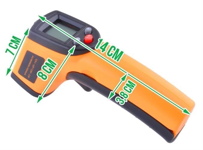 Kontaktivaba digitaalne termomeeter InnoGIO Infrared Thermometer GIOSpeedy HW-2 hind ja info | Niiskuse, temperatuuri, pH ja ORP mõõdikud | hansapost.ee