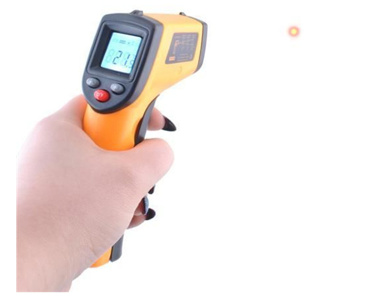 Kontaktivaba digitaalne termomeeter InnoGIO Infrared Thermometer GIOSpeedy HW-2 цена и информация | Niiskuse, temperatuuri, pH ja ORP mõõdikud | hansapost.ee