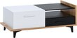 Kohvilaud Meblocross Box 03 2D2S, helepruun/valge hind ja info | Diivanilauad | hansapost.ee