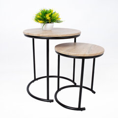 Комплект столиков Elto, 2 шт цена и информация | Журнальные столики | hansapost.ee