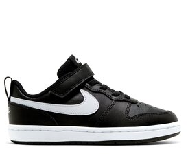 Детские кроссовки Nike Court Borough Low 2 BQ5451 002/1.5, черные цена и информация | Детская спортивная обувь | hansapost.ee