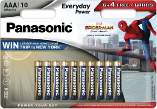 Panasonic Everyday Power батарейки LR03EPS/10BW (6+4) цена и информация | Батарейки | hansapost.ee