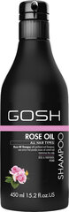 GOSH Rose Oil Hair šampoon 450 ml hind ja info | Šampoonid | hansapost.ee