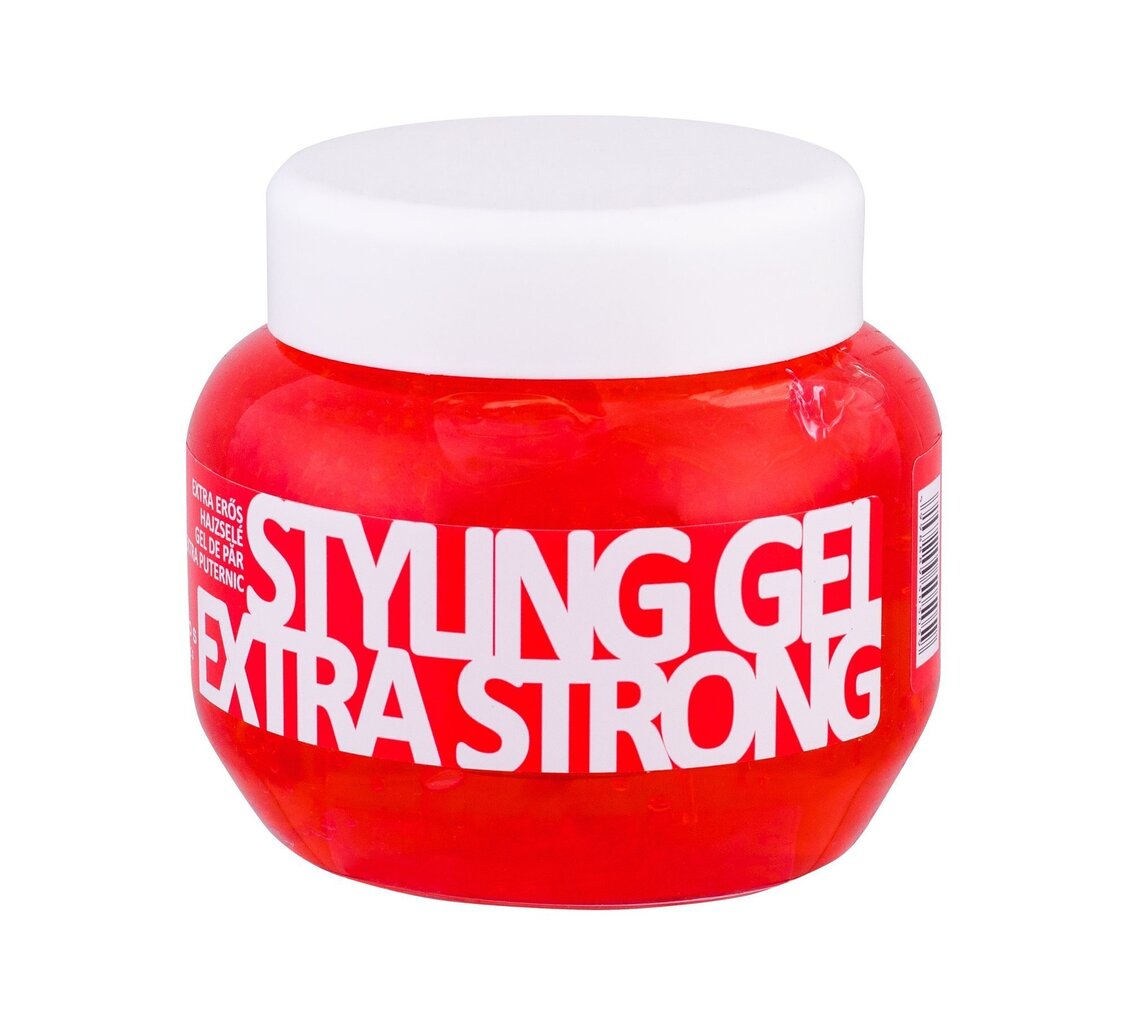 Tugev fikseeriv juuksegeel Kallos Cosmetics Extra Strong Styling Gel 275 ml цена и информация | Juuste viimistlusvahendid | hansapost.ee