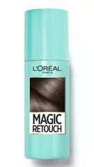 Скрывающий отросшие корни спрей L'Oreal Paris Magic Retouch Dark Brown, 75 мл цена и информация | Краска для волос | hansapost.ee