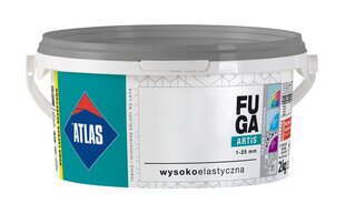 Tsemendi baasil vuugitäide ATLAS ARTIS, 027, 2 kg, roheline hind ja info | Krundid, vuugitäited ja remondisegud | hansapost.ee