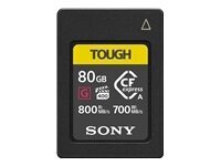Sony mälukaart CFexpress 80GB Type A Tough 800MB/s цена и информация | Fotoaparaatide mälukaardid | hansapost.ee