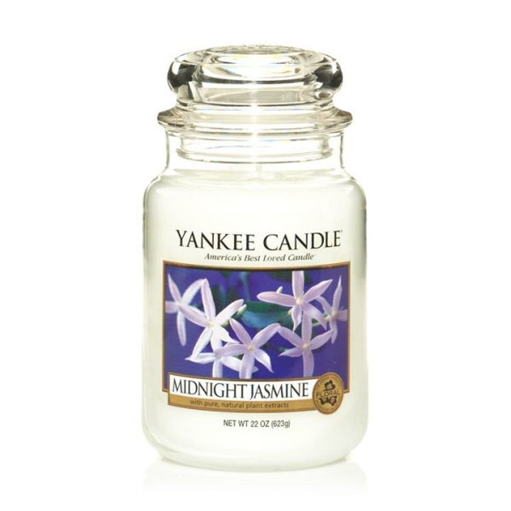 Lõhnaküünal Yankee Candle Large Jar Midnight Jasmine 623 g цена и информация | Küünlad, küünlajalad | hansapost.ee