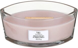 WoodWick lõhnaküünal Sea Salt & Vanilla, 453.6 g price and information | Küünlad, küünlajalad | hansapost.ee