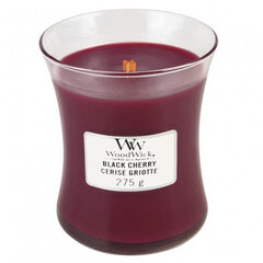 WoodWick lõhnaküünal Black Cherry, 275 g hind ja info | Küünlad, küünlajalad | hansapost.ee