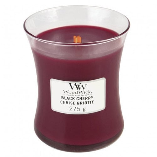 WoodWick lõhnaküünal Black Cherry, 275 g цена и информация | Küünlad, küünlajalad | hansapost.ee