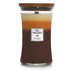 WoodWick lõhnaküünal Trilogy Cafe Sweets, 609,5g hind ja info | Küünlad, küünlajalad | hansapost.ee