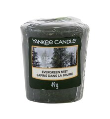 Lõhnaküünal Yankee Candle Evergreen Mist 49 g hind ja info | Küünlad, küünlajalad | hansapost.ee