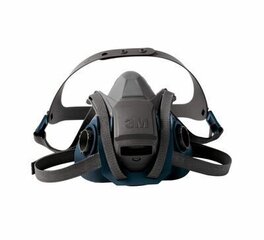 Poolmask 6502QL kiirkinnitusega M, 3M hind ja info | Kaitsekiivrid, visiirid, kaitsemaskid, kaitseprillid | hansapost.ee