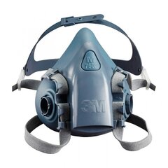 Poolmask 7502, silikoonist, keskmine (M), 3M hind ja info | Kaitsekiivrid, visiirid, kaitsemaskid, kaitseprillid | hansapost.ee