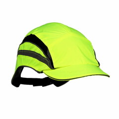 Каскетка защитная First Base 3 Classic, HI-VIS желтый, 3Mа цена и информация | Головные катушки | hansapost.ee