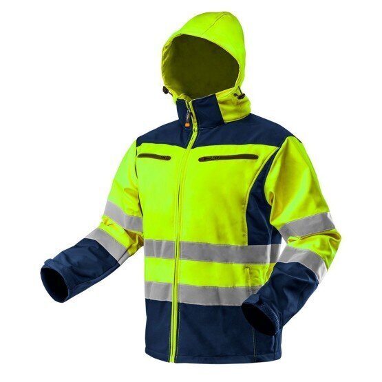 Tööjope SOFTSHELL kõrgnähtavusega, kollane XXL/58 price and information | Tööriided | hansapost.ee