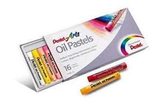 Pentel õlipastellid, 16 tk price and information | Kirjatarvikud | hansapost.ee