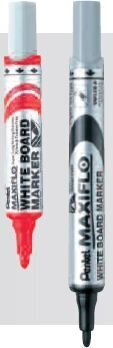 Valgetahvli Marker Maxiflo MWL5M must 6,0mm, Pentel /288 цена и информация | Kirjutusvahendid | hansapost.ee