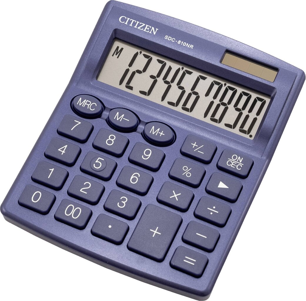 Kalkulaator Citizen SDC810NRNVE цена и информация | Kirjatarvikud | hansapost.ee