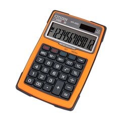 Kalkulaator (laua) Citizen WR3000NR ORE, 12 kohta, oranž цена и информация | Канцелярские товары | hansapost.ee