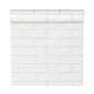 Tapeet 3D Bricks White 58407 цена и информация | Tapeedid | hansapost.ee