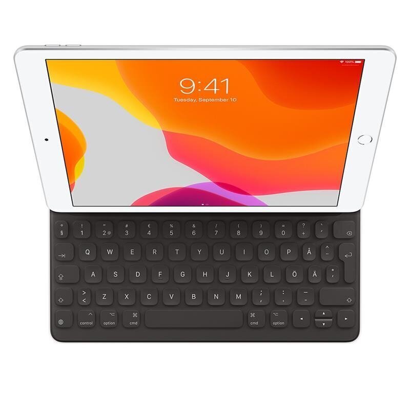 Apple Smart Keyboard for iPad (9th generation) - SWE - MX3L2S/A цена и информация | Tahvelarvuti lisatarvikud | hansapost.ee