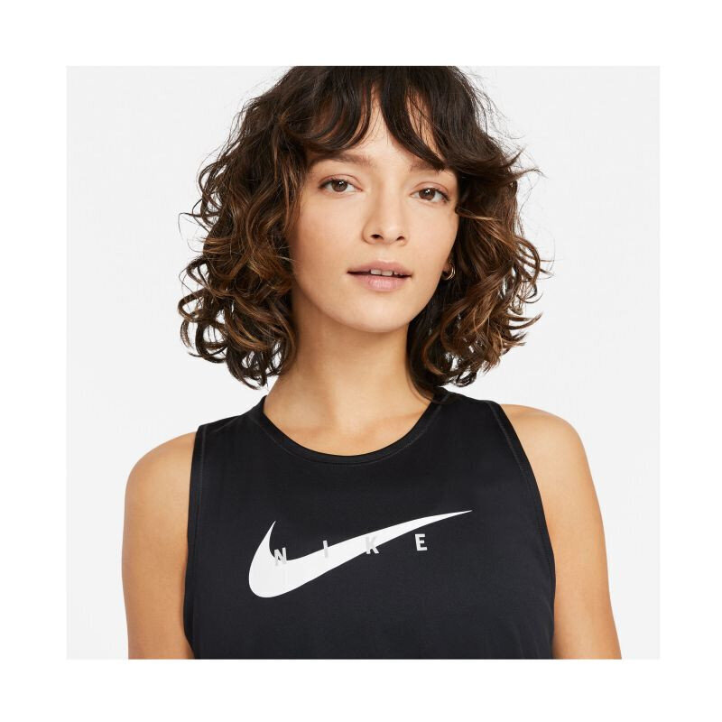 Nike naiste treeningsärk SWOOSH RUN TANK, must цена и информация | T-särgid naistele | hansapost.ee