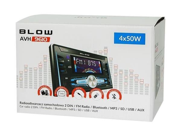Autoraadio BLOW AVH-9610 2DIN 7" 78-278# цена и информация | Autoraadiod, multimeedia | hansapost.ee