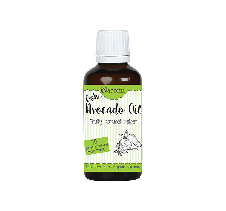 Nacomi Avocado Oil kehaõli 50 ml цена и информация | Kosmeetilsed ja eeterlikud õlid | hansapost.ee