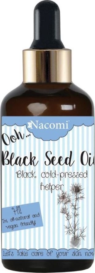 Nacomi Black Seed Oil kehaõli 50 ml цена и информация | Kosmeetilsed ja eeterlikud õlid | hansapost.ee